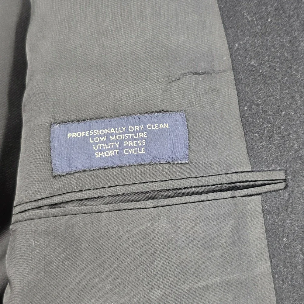 Jos. A. Bank Blazer 41 Executive Collection Black Wool Two Button Sport Coat